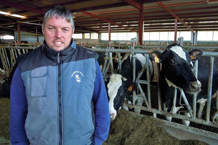 O presidente de Agromuralla, José Luís Pérez Barreiro. / AGROMURALLA