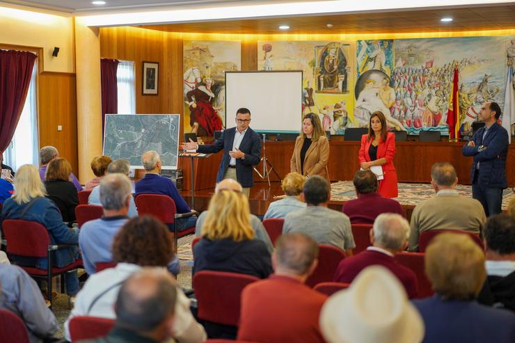 A Xunta explica aos veciños interesados detalles do Polígono Agroforestal de Salvaterra de Miño / Xunta de Galicia