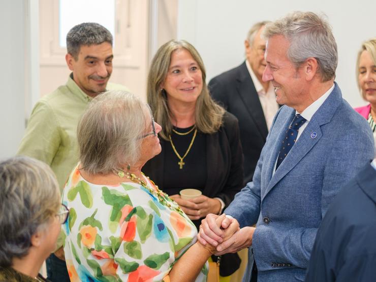 Rueda participa na inauguración das novas instalacións de Cáritas en Arousa / Xunta de Galicia