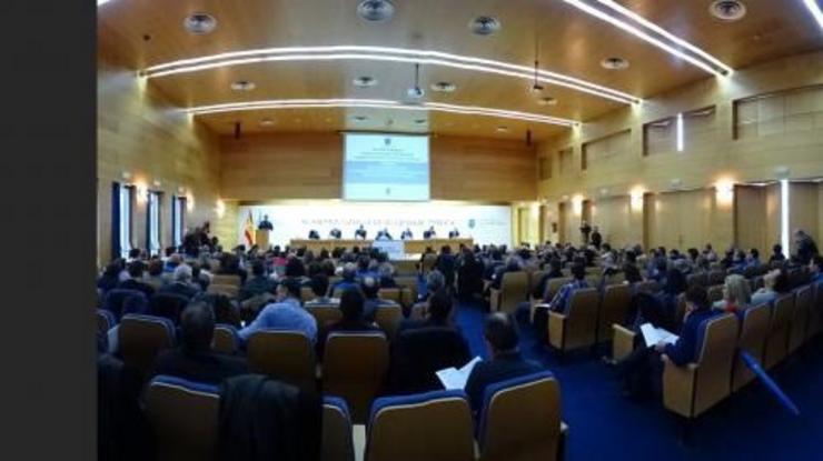 Unha reunión de concellos da Fegamp nunha foto de arquivo de 2018. FEDERACIÓN GALEGA DE MUNICIPIOS E PROVINCIAS / Europa Press