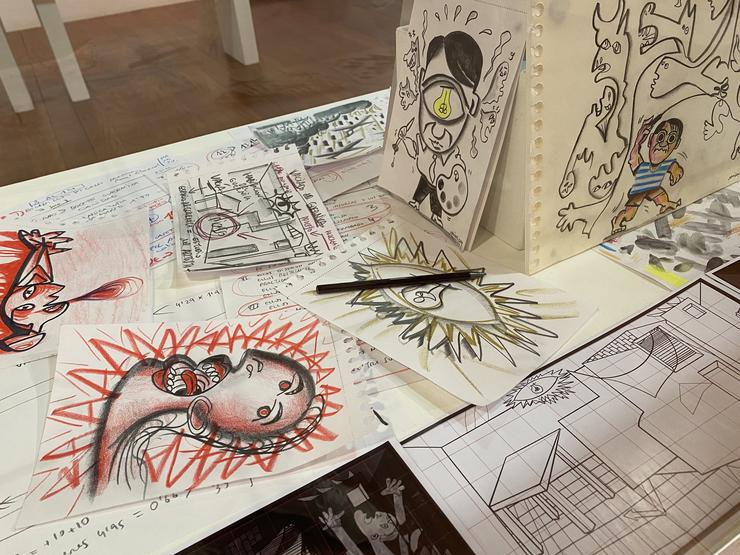 Pontevedra acolle unha exposición sobre Picasso a través do cómic español contemporánea 