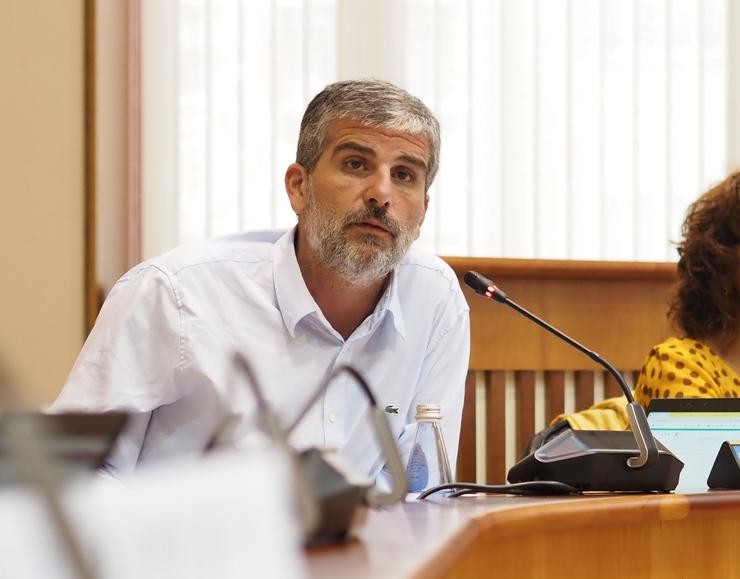 O portavoz de Industria do Grupo Socialista no Parlamento galego, Martín Seco / PSDEG