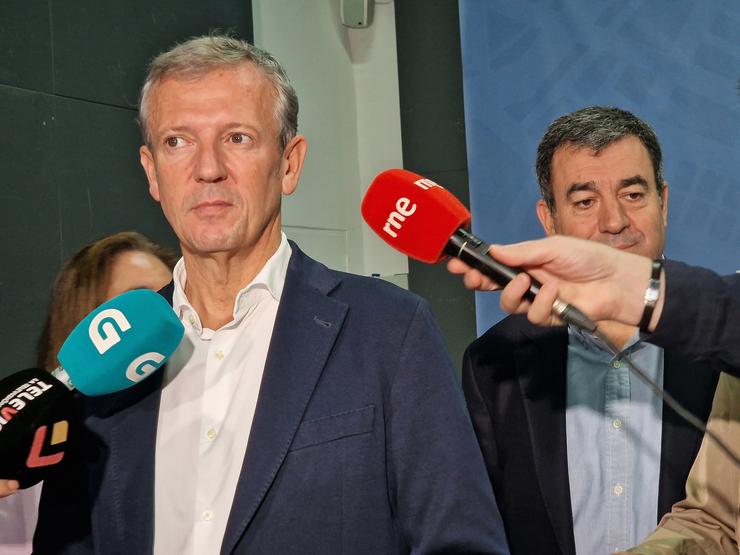 Rueda falando ante a prensa.. PEDRO DAVILA-EUROPA PRESS / Europa Press