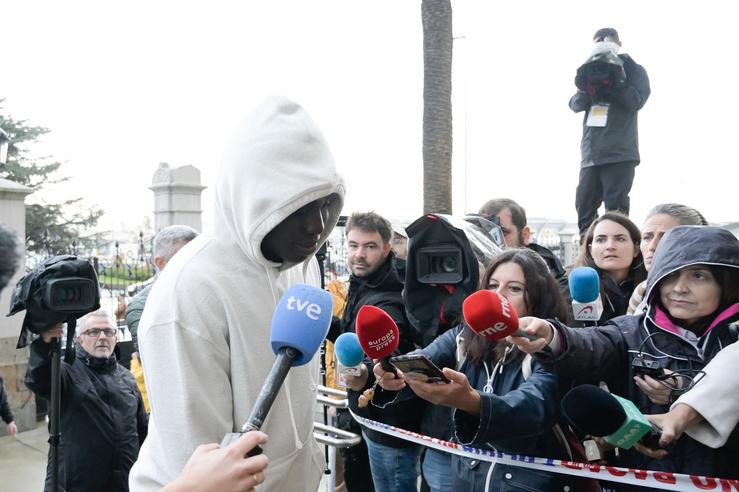 Senegalés testemuña no xuízo pola morte de Samuel Luiz. M DYLAN - Arquivo 