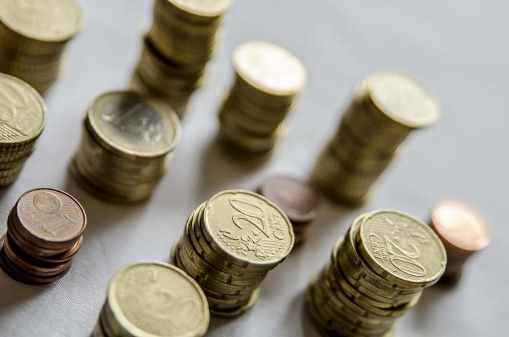 Moedas de euro e vinte céntimos / EUROPA PRESS - Arquivo