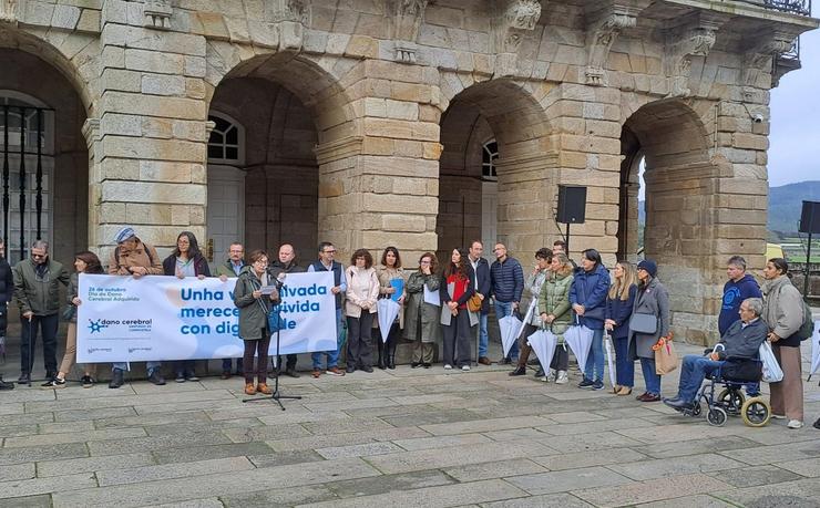 Acto en Santiago en conmemoración do Día do Dano Cerebral Adquirido.. XUNTA / Europa Press