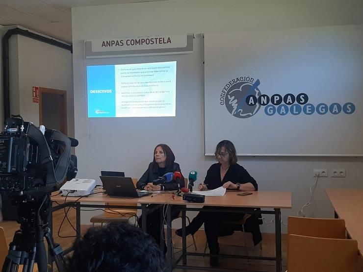 Presentación dun informe sobre dixitalización da escola e Edixgal.. ANPAS GALEGAS