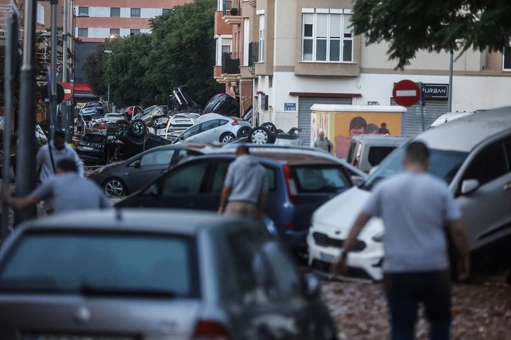 Efectos da DANA no municipio de Alfafar, a 30 de outubro de 2024, en Valencia / Rober Solsona - Arquivo