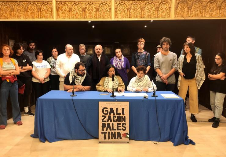 Máis de 150 entidades galegas asinan un manifesto no que instan o boicot económico a Israel e á mobilización / COORDINADORA DE SOLIDARIEDADE GALEGA CON PALESTINA