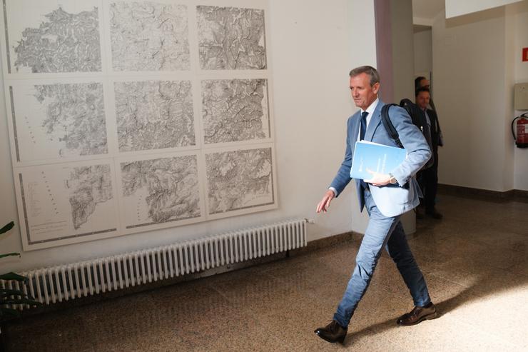 O titular do Goberno galego, Alfonso Rueda, antes do Consello da Xunta / XUNTA