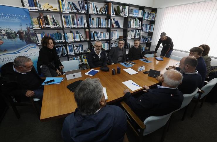 Reunión sobre o plan de xestión do polbo. XUNTA / Europa Press