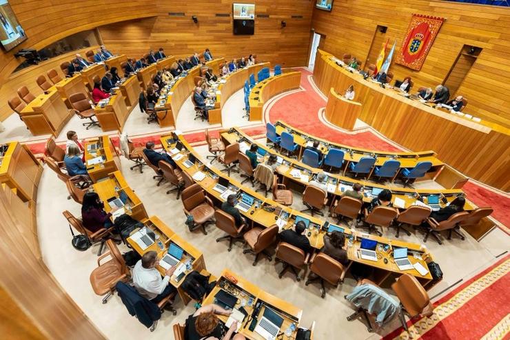 Pleno do Parlamento de Galicia / Parlamento / Europa Press