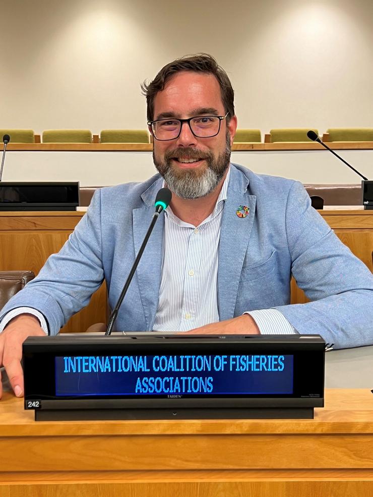 Iván López van der Veen, presidente da Coalición Internacional de Asociacións Pesqueiras (ICFA). CEPESCA / Europa Press