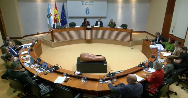 Comisión de investigación sobre os contratos da Xunta no Parlamento galego, a 28 de novembro de 2024 / PARLAMENTO DE GALICIA