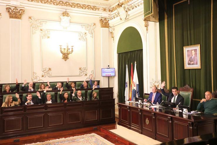 Aprobación de orzamentos na Deputación de Pontevedra. DEPUTACION / Europa Press