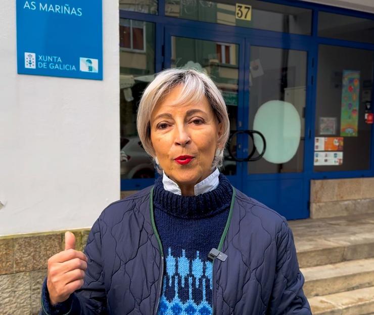 A deputada do PSdeG Silvia Longueira. PSDEG / Europa Press