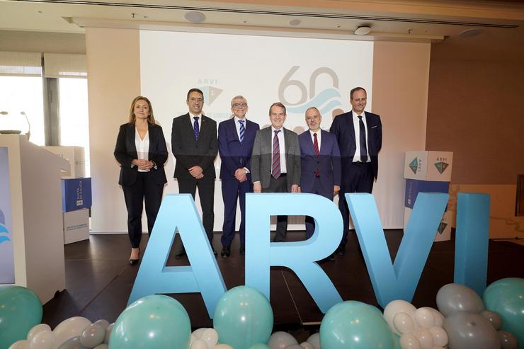 Acto de celebración do 60 aniversario da Cooperativa de Armadores de Pesca do Porto de Vigo / ARVI - XUNTA DE GALICIA - Arquivo