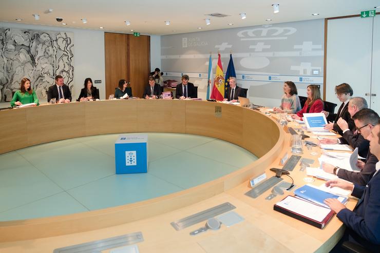 Alfonso Rueda preside o Consello da Xunta do 27 de decembro de 2024.. XUNTA / Europa Press