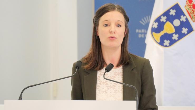 A viceportavoz parlamentaria do BNG, Olalla Rodil.. BNG / Europa Press