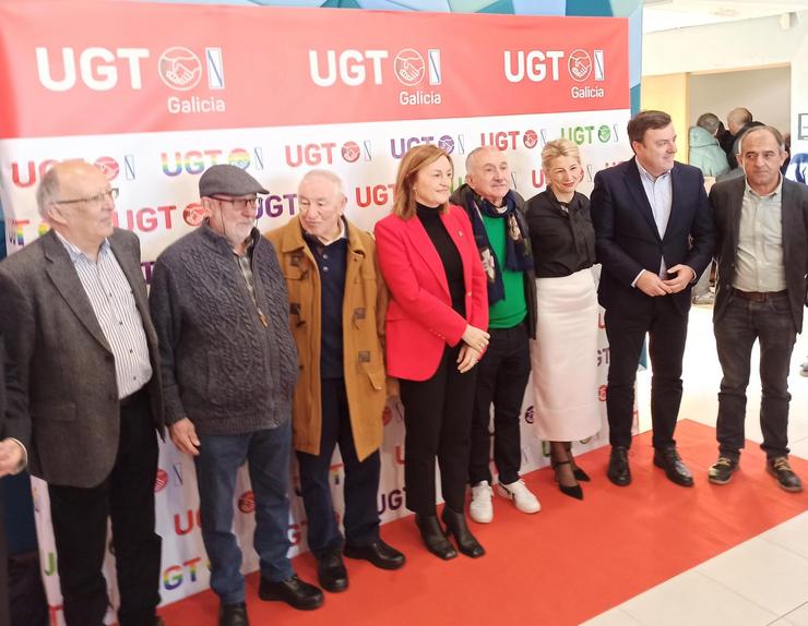 Acto de entrega de premios de UXT, en Santiago / Europa Press