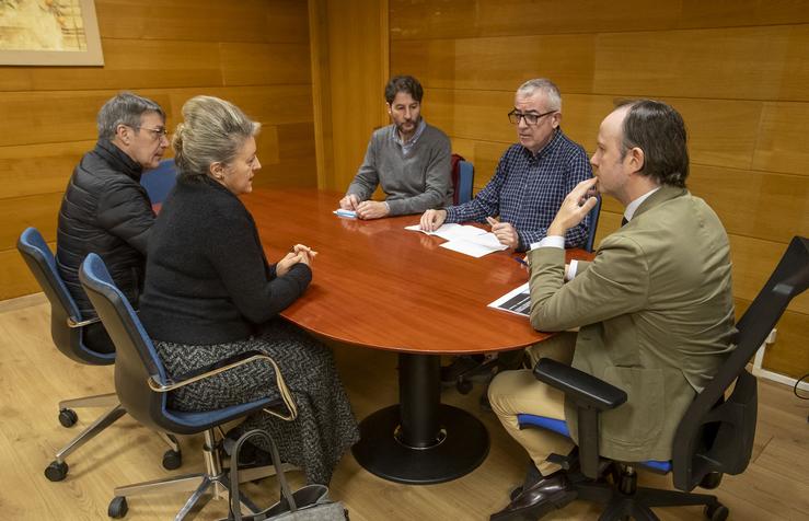 Ou director xeral de Maiores e Atención Sociosanitaria, Antón Acevedo, reunirase con responsables de balnearios.. CONCHI PAZ 