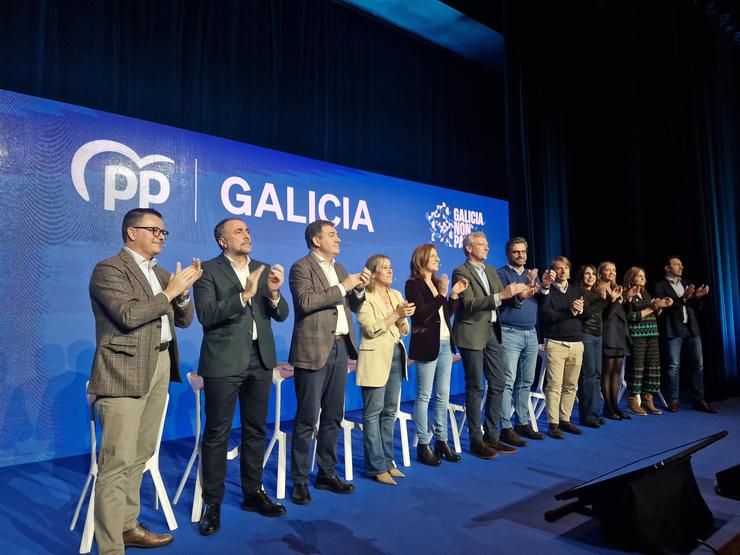 Todos os conselleiros da Xunta de Galicia en Vigo.. PEDRO DAVILA-EUROPA PRESS
