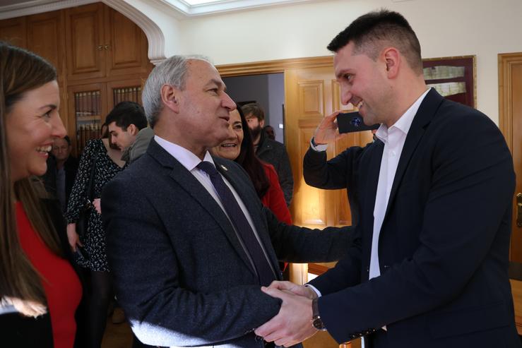 Foto E Pé: Ou Presidente Dá Deputación Asiste Á Toma De Posesión De Rubén García Freije Como Novo Alcalde De Trabada. DEPUTACIÓN DE LUGO / Europa Press