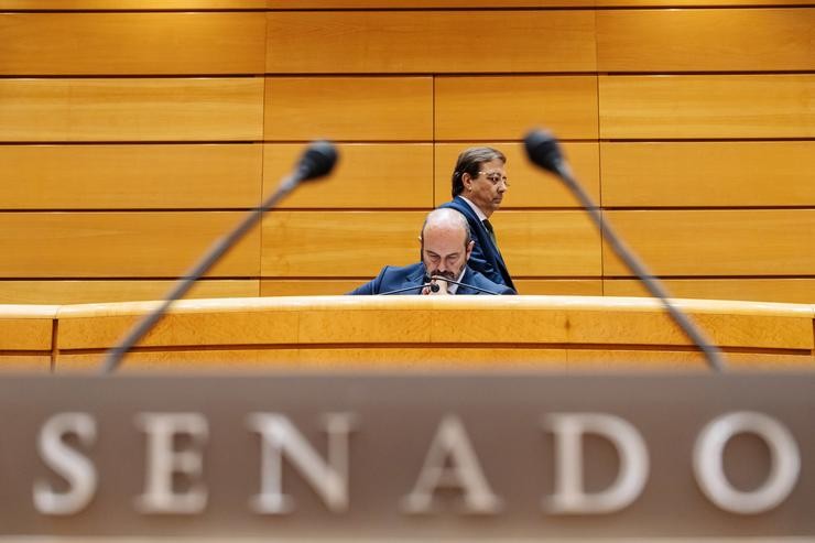 O presidente do Senado, Pedro Rollán, a 14 de novembro de 2023, en Madrid / Carlos Luján - Arquivo