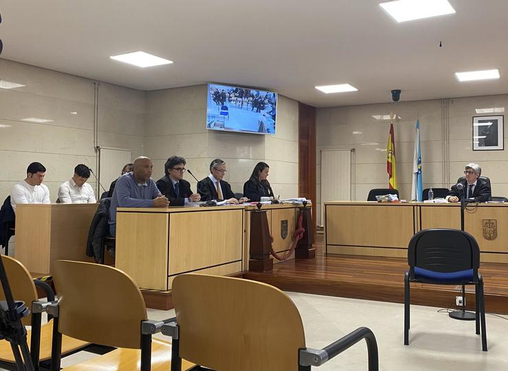 A Audiencia Provincial da Coruña con sede en Santiago