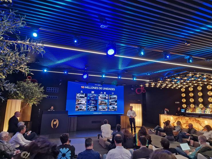 Imaxe da presentación de Stellantis ProOne en Vigo.. PEDRO DAVILA-EUROPA PRESS / Europa Press