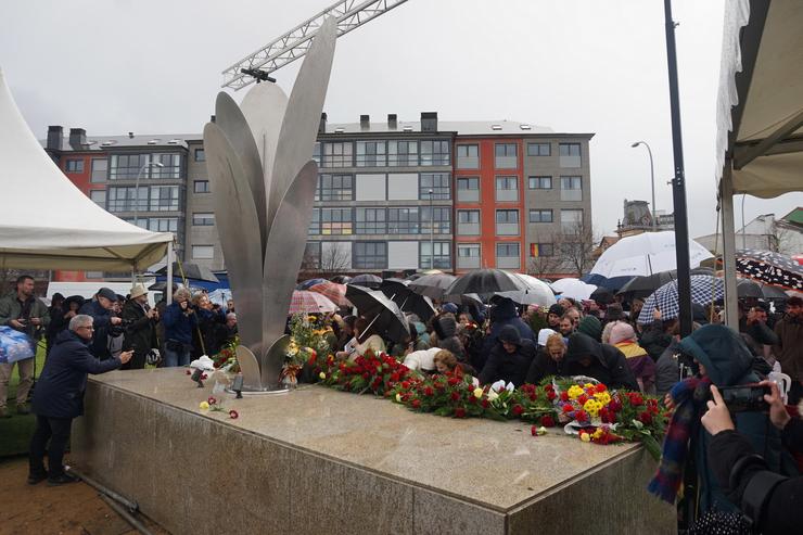 Homenaxe ás vítimas do franquismo.. FERROL / Europa Press