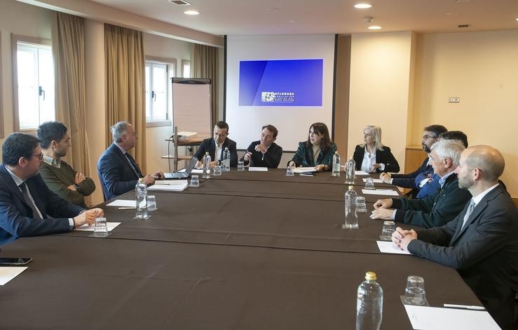 A conselleira de Economía, Industria e Innovación en funcións, María Jesús Lorenzana, manterá un encontro con representantes do Clúster do Naval Galego (Aclunaga) / CONCHI PAZ