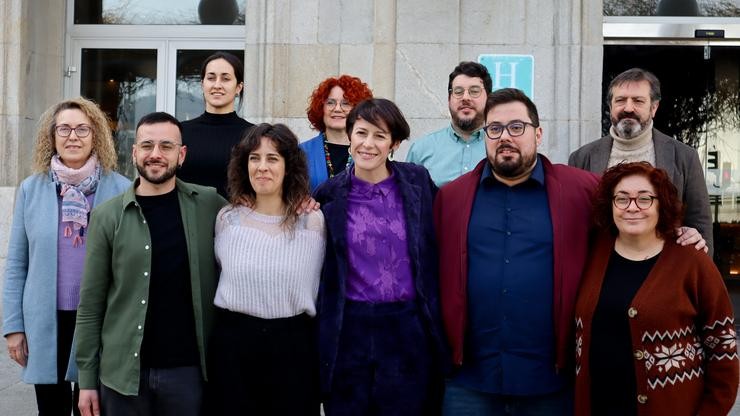 Deputados do BNG pola provincia de Pontevedra nunha foto en Vigo. BLOQUE NACIONALISTA GALEGO / Europa Press
