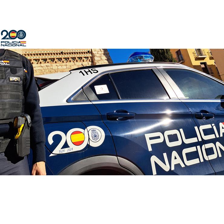 Vehículo da Policía Nacional 