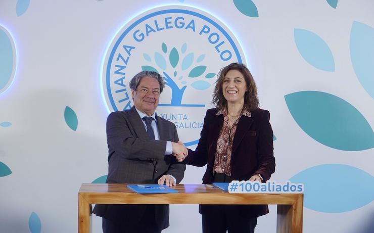 Xunta e Conxemar ratifican en convenio de adhesión da empresa á Alianza galega polo clima. XUNTA DE GALICIA / Europa Press