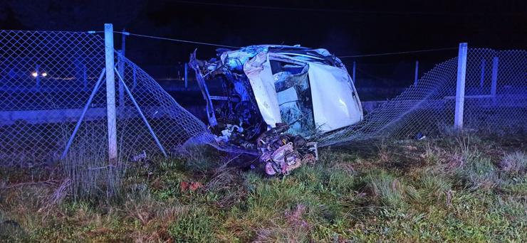 Accidente en Verín 