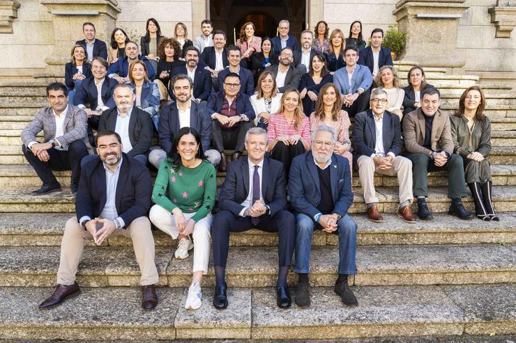 Foto de familia do PPdeG / PPDEG