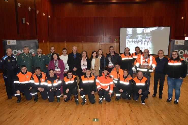 Acto de conmemoración polo 30 aniversario de Protección Civil de Mos.. XUNTA / Europa Press