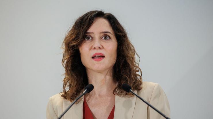 Isabel Díaz Ayuso/EP/ ALEJANDRO MARTÍNEZ