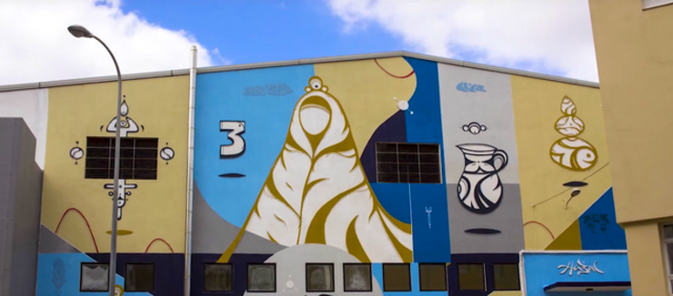 Mural de Hazul en Vigo 