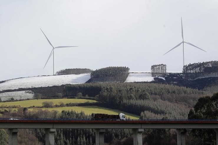 Arquivo - Neve na Sierra do Xistral, a 23 de febreiro de 2023, en Abadín, Lugo, Galicia (España). A Axencia Española de Meteoroloxía activou as alertas por neve a última hora do pasado miercoles 22 de febreiro e lanzou varios avisos amarelos en. Carlos Castro - Europa Press - Arquivo / Europa Press