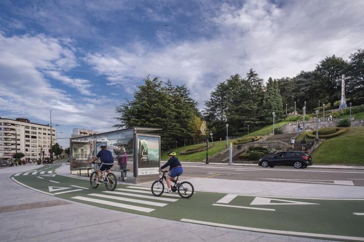 Servizo de aluguer de bicis eléctricas en Vigo, dispoñibles en sete parking da cidade.. CONCELLO DE VIGO