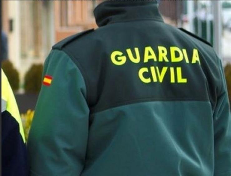 Axente da Garda Civil. EUROPA PRESS - Arquivo