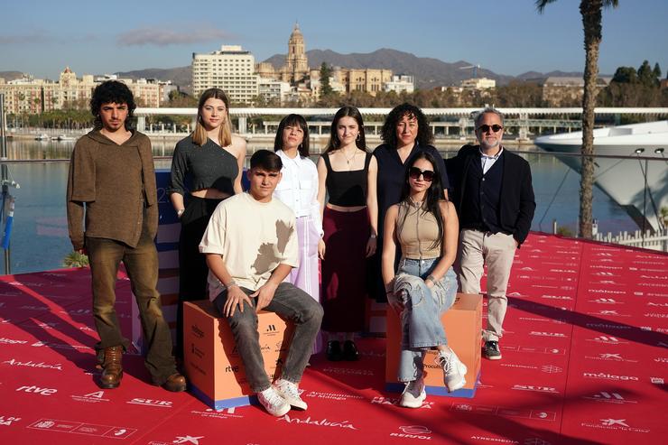 Photocall de 'As neves' no Festival de Málaga. FESTIVAL DE MÁLAGA/ALEX ZEA / Europa Press