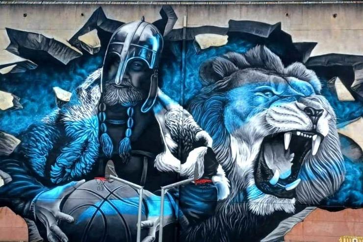 Mural Fogar de Breogán de Diego As 