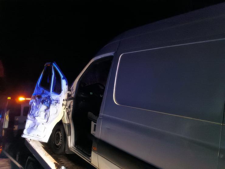 Morre tras ser atropelo un home de 31 anos mentres rescataba unha furgoneta avariada no Corgo (Lugo). GARDA CIVIL LUGO / Europa Press
