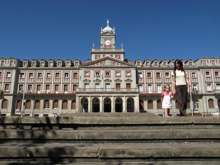 Arquivo - Fachada principal do Concello de Ferrol (A Coruña). EUROPA PRESS - Arquivo