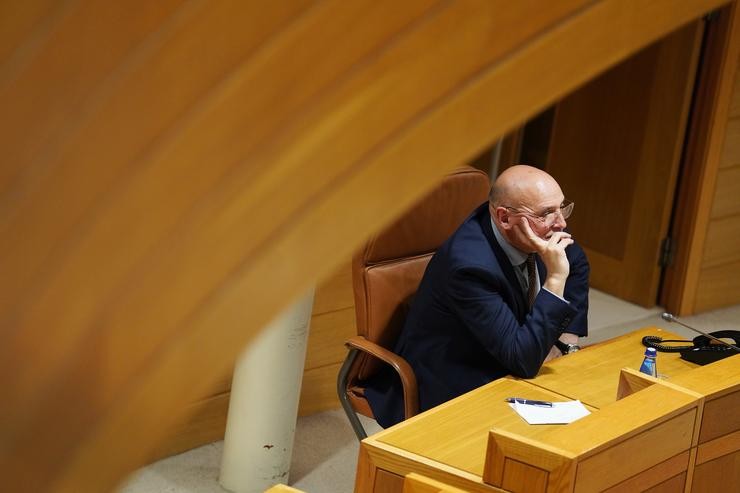 O deputado de Democracia Ourensana, Armando Ojea/ Álvaro Ballesteros - Arquivo