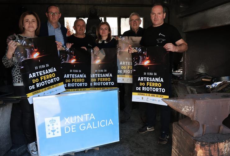 Presentación da XV Feira da Artesanía do Ferro de Riotorto. Foto: Prensa Xunta de Galicia.