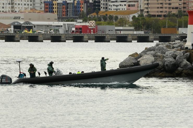 Arquivo - Catro detidos nunha narcolancha tras unha persecución polo Servizo Marítimo da Garda Civil en augas de Ceuta a 28 de abril do 2020. Antonio Semperes - Europa Press - Arquivo / Europa Press